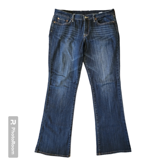 Lucky Brand Women's Sweet N' Low Medium Wash Mid-Rise Boot-Cut Jeans - Size 12 - Picture 3 of 7